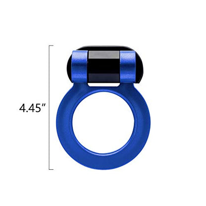 x xotic tech JDM Track Racing Style Bumper Trailer Tow Hook Ring Decoration Sticker Universal Fit All Car Truck SUV, Blue - color: Blue