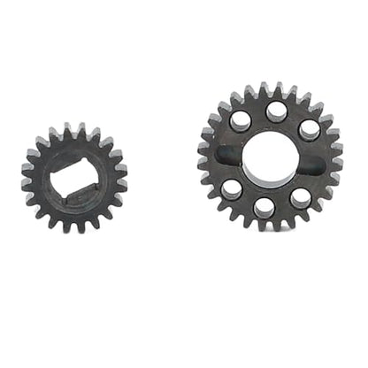 FILFEEL 2PCS Alloy Portal Gear Set 28T 20T Compatible with VS4-10 Phoenix Axle Low Noise Quick Assembly Precise Fit RC Crawler Replacement Kit