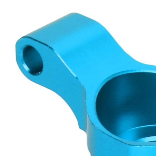 Aluminum Rear Steering Cup, Aluminum Alloy Rear Knuckle Arm Steering Cups Upgrade Parts Accessories for Tamiya TT02 1/10 RC Car (Blue)