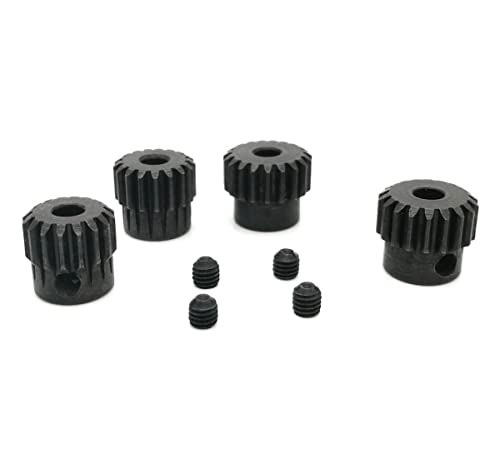 48P Pinion Gear Set 16T 17T 18T 19T 3.175mm 48 Pitch Pinion Gear Set 1/10 RC