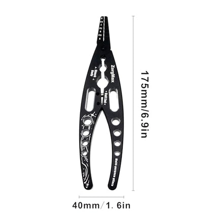 Multi Function Shock Absorber Pliers for 1/8 1/10 Scale RC Cars | Professional RC Repair Tool,Ball Cup & Rod Clamp Screw Plier