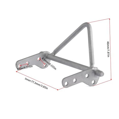 Hand Welded Grade 5 Titanium Front and Rear Bumper Bull Bar Bed Roll Bar for Vanquish VS4-10 Phoenix Chassis Body Upgrade Parts (Front Bumper A) - color: Front Bumper A