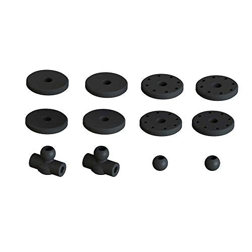 ARRMA Shock Set, 16mm Bore, 87mm Length, 2000cSt Oil, ARA330628