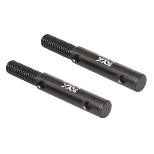 KYX Racing Hard Steel Front Rear Portal Stub Axle Drive Shaft Upgrades Parts Accessories for 1/8 RC Crawler Car Axial AXP8 Gilamon