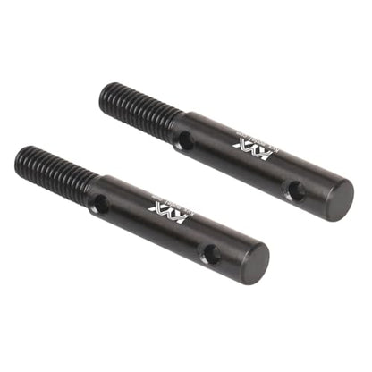 KYX Racing Hard Steel Front Rear Portal Stub Axle Drive Shaft Upgrades Parts Accessories for 1/8 RC Crawler Car Axial AXP8 Gilamon