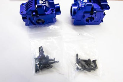 Differential housing Front + Rear fit Slash Rustler 4x4 4WD