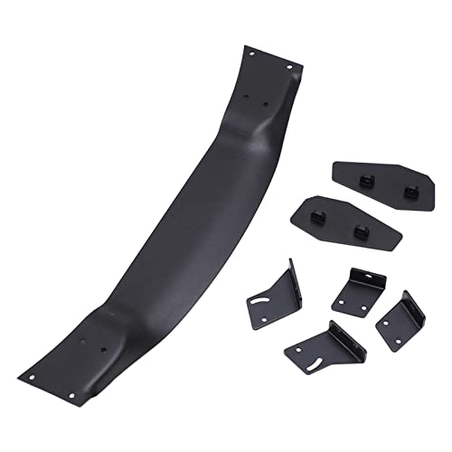 Aluminium Alloy Rear Spoiler Wing Tail Wing for 1 10 RC On Road Racing Drift Car High Strength Upgrade Part with Powder Coating Design to Reduce Air Resistance and