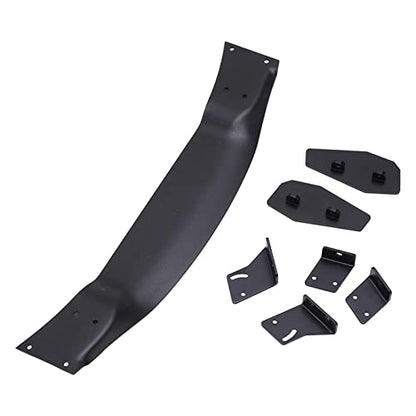Aluminium Alloy Rear Spoiler Wing Tail Wing for 1 10 RC On Road Racing Drift Car High Strength Upgrade Part with Powder Coating Design to Reduce Air Resistance and