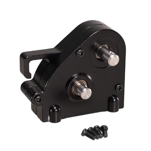 for MN for MN128 MN86 MN86S G500 1/12 Medium Wave Box Assembly Metal Upgrade Parts Remote Control Rc Crawler Car Accessories RC Car Repair Kit(Black) - color: Black