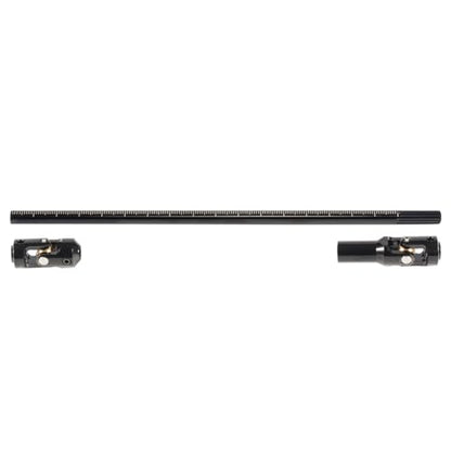 2pcs Steel Driveshaft 68-229mm Cut-to-Length for 1/10 SCX10 RC Crawler | Upgrade your 1/10 crawler with durable universal joint shafts.Severable design fits LCG rigs Capra Chassis.Easy DIY install. - color: 2pcs Black