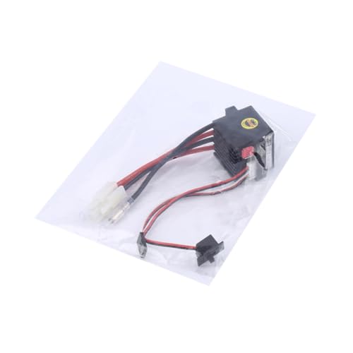 NUOBESTY 320A Brushed Motor Controller ESC for RC Trucks and Boats Waterproof High Performance Dustproof 320A ESC for Hobbyists and Enthusiasts
