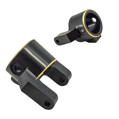 RC Cars Crawler Parts Compatible with Axial SCX10 PRO Metal Front C Hub Carrier Caster Block 1/10 RC Crawler Car Upgrade Parts Accessories