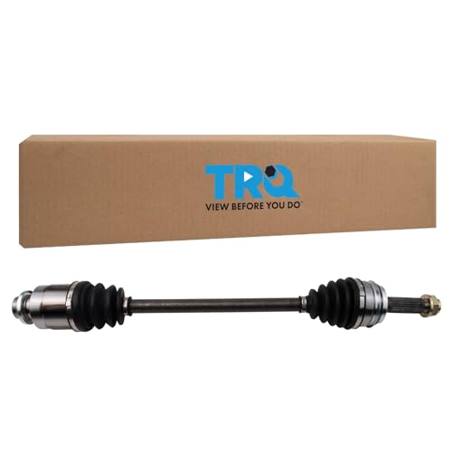 TRQ Rear Passenger Side CV Axle Assembly - style: CSA33160