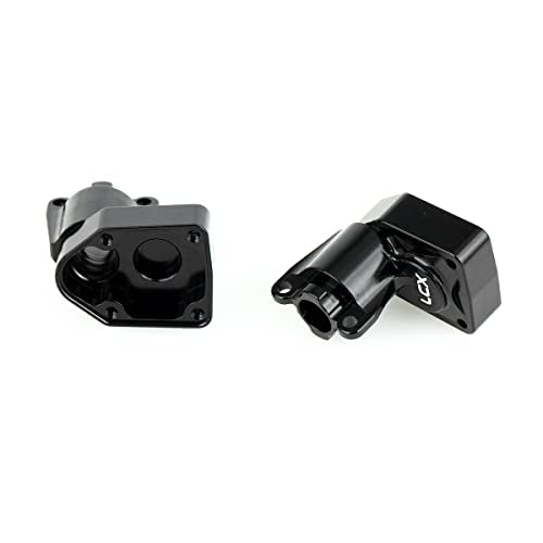 LCX Racing 1/18th RC Crawler Car Rear Portal Axles Aluminum Portal Axle Components for Axial Capra UTB18 Unlimited Trail Buggy, Upgrades Parts Accessories (Portal Housing)