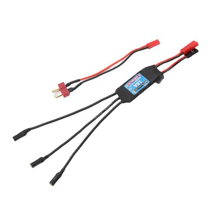 CHICIRIS 18A Brushless ESC, 50A Motor Controller with 3.5mm Banana Connector for K989 Mini Z 1/24 1/28 RC Car