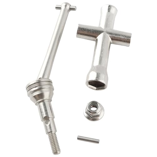 RC CAR 16410 Front Rear Metal Drive Shaft CVD Set Accessories Spare Parts for H16GT H16DR H16BM H16 H16P H16E 16208 16209 16210 16207 JC16EP HP161S H17 1:16 Brushless RC Monster Trucks Vehicle