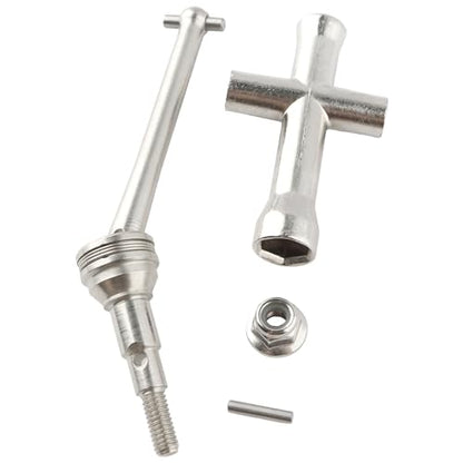 RC CAR 16410 Front Rear Metal Drive Shaft CVD Set Accessories Spare Parts for H16GT H16DR H16BM H16 H16P H16E 16208 16209 16210 16207 JC16EP HP161S H17 1:16 Brushless RC Monster Trucks Vehicle