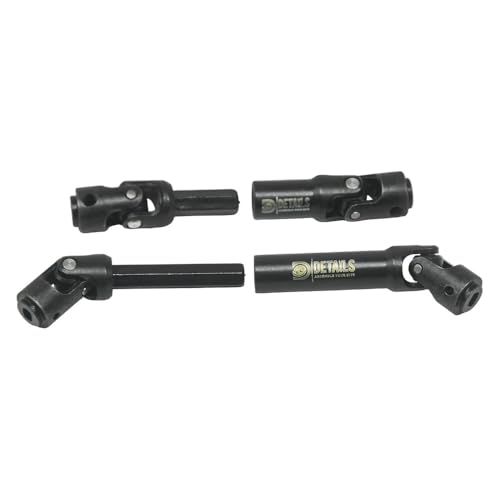 1144 Steel Hardening Drive Shaft Set for 1/30 Axial SCX30 RC Cars, Upgrade Parts with Mounting Hardware