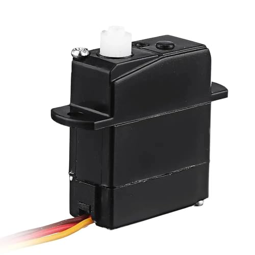 1.7g Micro Servo with Plastic Gears & Mini JST Plúg, High-Speed Steering Servo for Mini 4WD RC Car Part & DIY