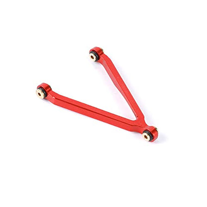 Aluminum Alloy Suspension Rod Links Set for Axial SCX24 C10 1/24 RC Crawler Car Upgrade Parts (Red) - color: Red