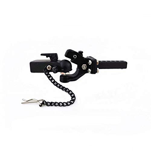 DKKY 1/10 RC Trailer Hook Tow Hitch with Ball Buckle Compatible with Axial SCX10 Traxxas TRX4 1/10 Scale RC Accessories