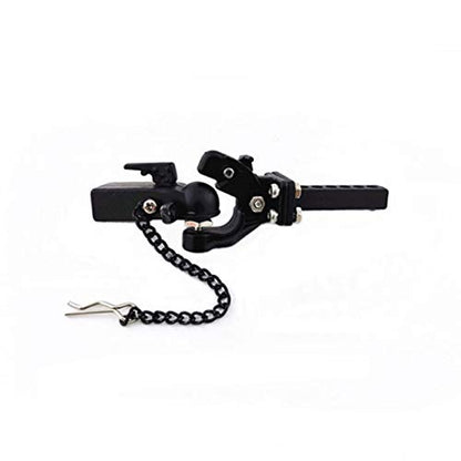 DKKY 1/10 RC Trailer Hook Tow Hitch with Ball Buckle Compatible with Axial SCX10 Traxxas TRX4 1/10 Scale RC Accessories