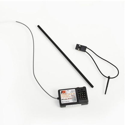 FS-GT3B 2.4GHz 3 Channel RC Transmitter with FS-GR3E Receiver, AFHDS Digital Proportional Radio Control System for RC Cars, Trucks, Boats