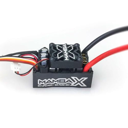 Castle Creations Mamba X SCT Brushless ESC / 1412-2100KV 5mm Sensored Motor Combo, CSE010015515, Black