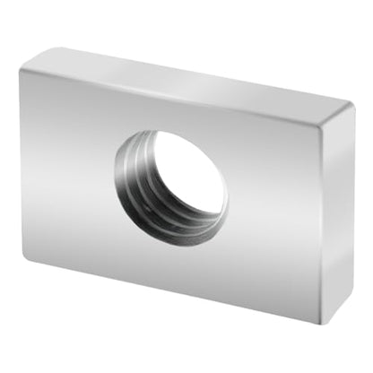 8020, 14131, 15 40 45 Series Steel M8 Slide-in Economy T Nuts Hardware Block Nuts for 1.5", 40mm, and 45mm Series Aluminum Extrusions 80/20 Profiles (25 Pack)