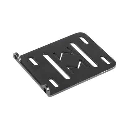 AMK 1/10 Transmission CNC Aluminum Accessory Tray Electronic Battery ESC Holder for 2Low Transmission 1/10 RC Crawler Comp Builds LCG Chassis Upgrades Accessories (1/10 Electronic Tray Black)