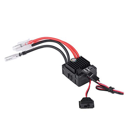 60A ESC Brushed, RC Car ESC Brushed Durable Brushed ESC, Dustproof 1060 60A for RC Car Monster