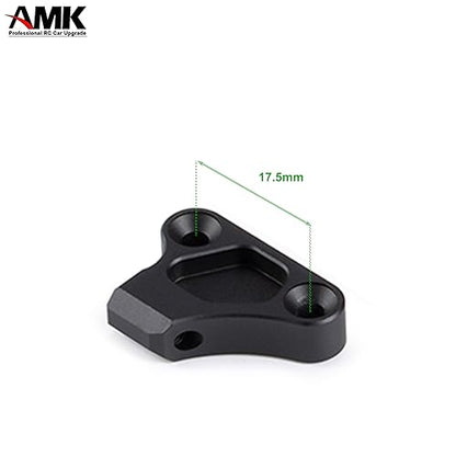 AMK Aluminum Alloy SCX10 II Servo Mounting Bracket LCG Frame Bumper Mount for Axial SCX10 Upgrades Element Enduro(Servo Mount) - color: Servo Mount