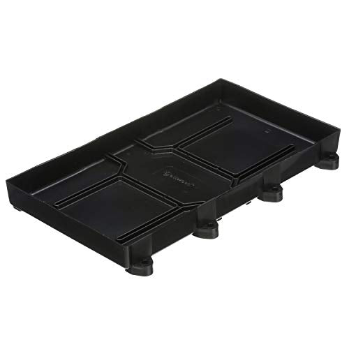Attwood 9099-5 Battery Tray With Strap, 29/31 Series Battery, 12 7/8-Inches L x 7-Inches W, For Up to 10 1/2 Inches Tall