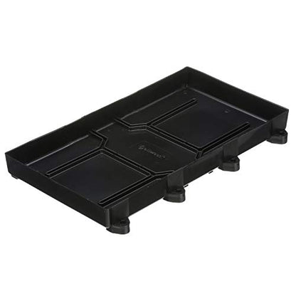 Attwood 9099-5 Battery Tray With Strap, 29/31 Series Battery, 12 7/8-Inches L x 7-Inches W, For Up to 10 1/2 Inches Tall
