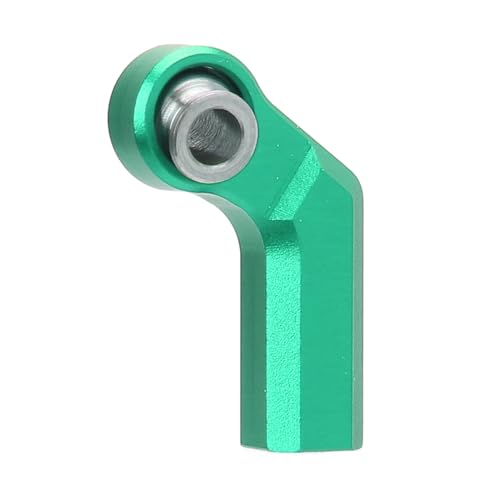 7.0mm Ball, Alloy RC Link Rod End with M4 Linkage Rod End, CW 7mm Ball Joint Set for 1/10 Model Car, Replacement Part for Model Car (Green)