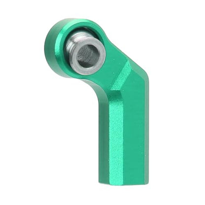 7.0mm Ball, Alloy RC Link Rod End with M4 Linkage Rod End, CW 7mm Ball Joint Set for 1/10 Model Car, Replacement Part for Model Car (Green)