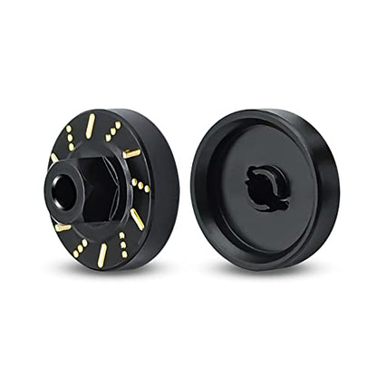 Wheel Hex Hub Extension Adapter for Axial SCX24 TRX4M | 1/24 1/18 RC Crawler Car Upgrade Brass Spacer
