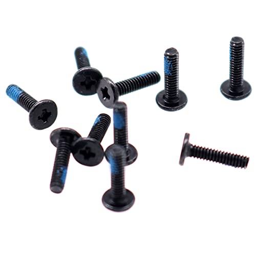 Deal4GO M2x8mm Flat-Head Phillips Screw Replacement for ASUS Dell HP Acer Lenovo MSI Laptop Bottom Case Hard Drive Carrier - size: M2x8.0mm