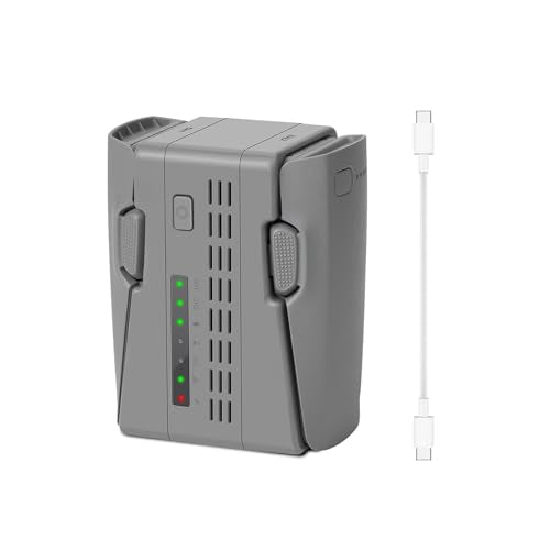 Battery Charger for DJI Neo 2 Drone Battery Charging Hub Dual Channel Vertical Charger Pack Station Base (Grey,1pcs)