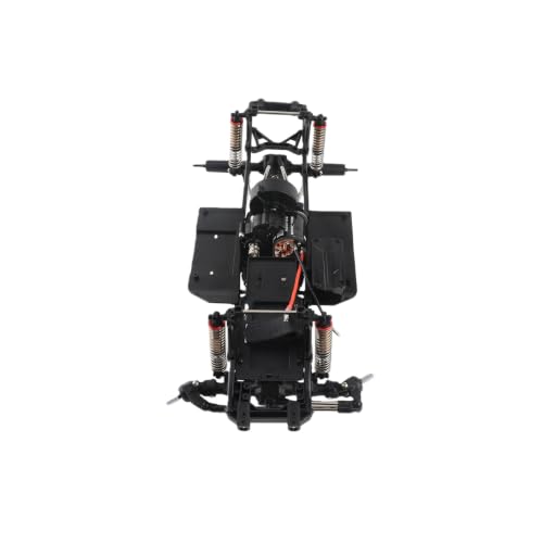 HUIOP Chassis Frame, 313mm Wheelbase Chassis Frame for 1/10 AXIAL SCX10 II 90046 90047 RC Crawler Climbing Car DIY