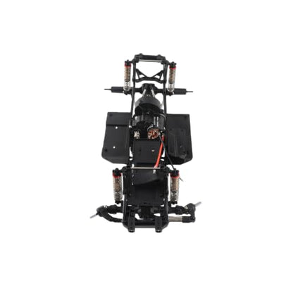 HUIOP Chassis Frame, 313mm Wheelbase Chassis Frame for 1/10 AXIAL SCX10 II 90046 90047 RC Crawler Climbing Car DIY