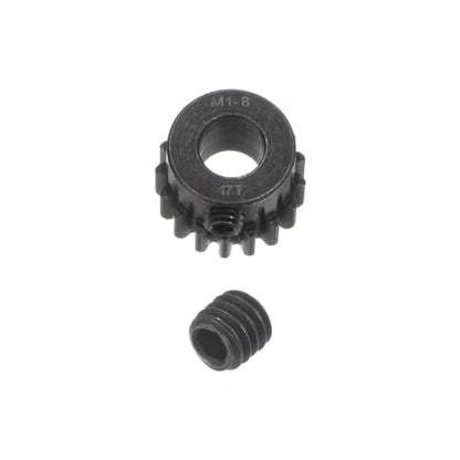 uxcell Mod 1 17T Pinion Gear 8mm Bore Hardened Steel Motor Rack Spur Gear for RC Car Truck Gear Drive