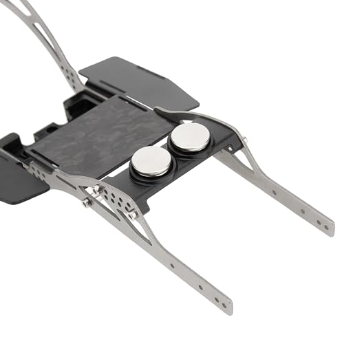 MEUS RACING SCX24 LCG Chassis TC4 Titanium Frame for Axial SCX24 C10 Bronco Wrangler 1/24 RC Crawler Upgrades (C10) - color: C10