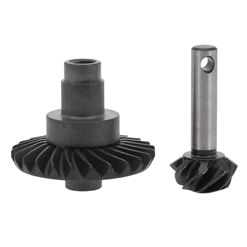 MEUS RACING Overdrive Diff Gears 8T-24T for Axial SCX10 II SCX10 III SCX10 PRO, AR44 AR45 Axle, 1/10 RC Crawler Upgrades Parts (8T-24T)