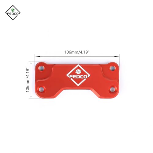 SCX24 Body Mount Magnetic Body Post C10 Body Clips for Axial SCX24 C10 Upgrades AXI00001 1/24 RC Crawler - color: Red