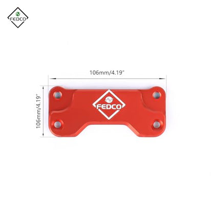 SCX24 Body Mount Magnetic Body Post C10 Body Clips for Axial SCX24 C10 Upgrades AXI00001 1/24 RC Crawler - color: Red