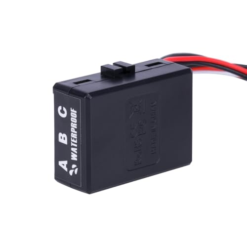 35A Sensorless HSP Brushless ESC 5V/2A BEC Waterproof Electric Speed Controller for 1/18 1/16 1/14 Drifting Short-Course Truck Wltoys HSP Upgrades Monster Truck (Built-in)