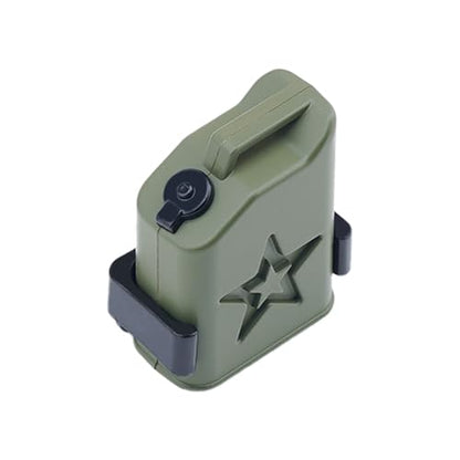 DJX 2PCS Mini Fuel Tank Mini Oil Tanks Decorative Accessories for 1/8 1/10 1/12 1/14 1/18 RC Crawler Car