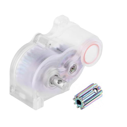 LCG Complete Transmission Gearbox with Cover for 1/10 RC Crawler | Low center gravity transmission gearbox with protective cover, fits SCX10 & SCX10 II