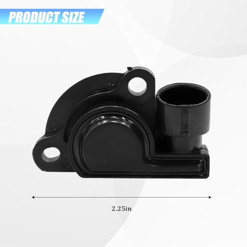 Car Throttle Position Sensor, Vehicle TPS Accelerator Pedal Gas Fuel ldle Air Control Valve Sensor, Automotive Replacement Accessories, Replace OEM#17087400 17111815
